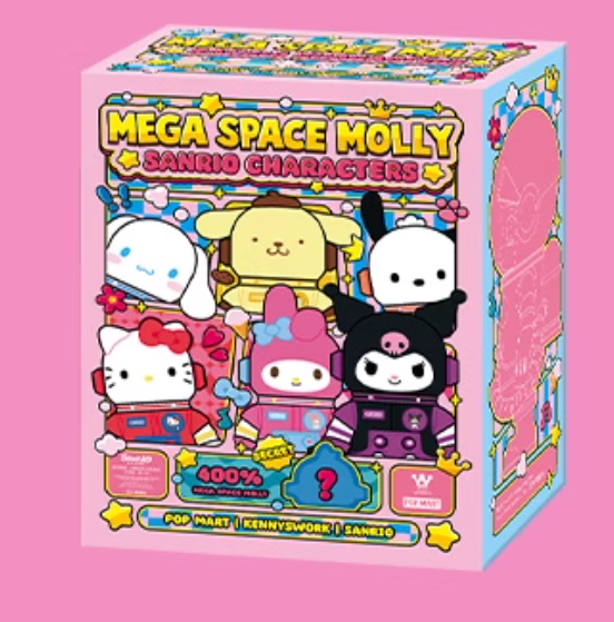 POP MART MEGA SPACE MOLLY SANRIO CHARACTERS 400% Designer Collectible Figure