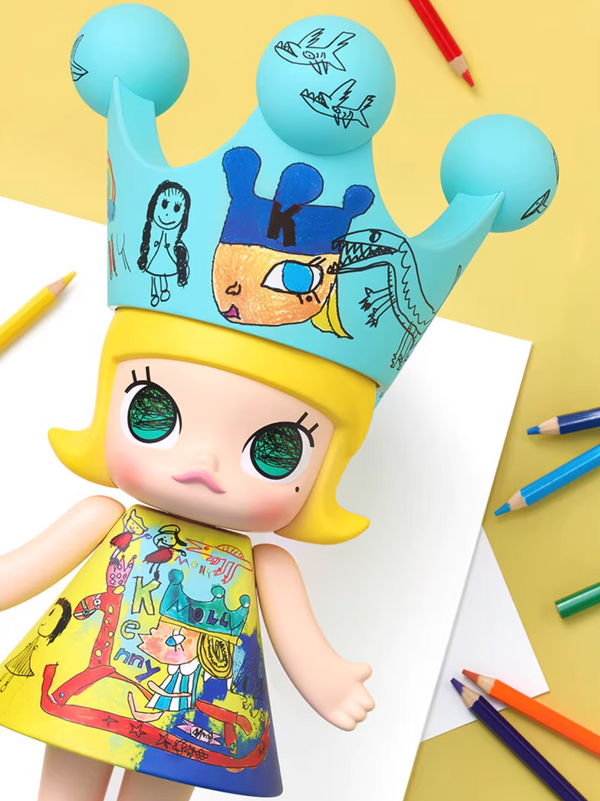 POPMART ROYAL MOLLY 400% “Childlike Heart” Figure – MEGA Series Designer Art Toy