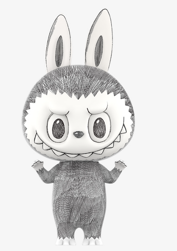 POPMART MEGA Collection – LABUBU “Sketch” 400% Designer Art Toy