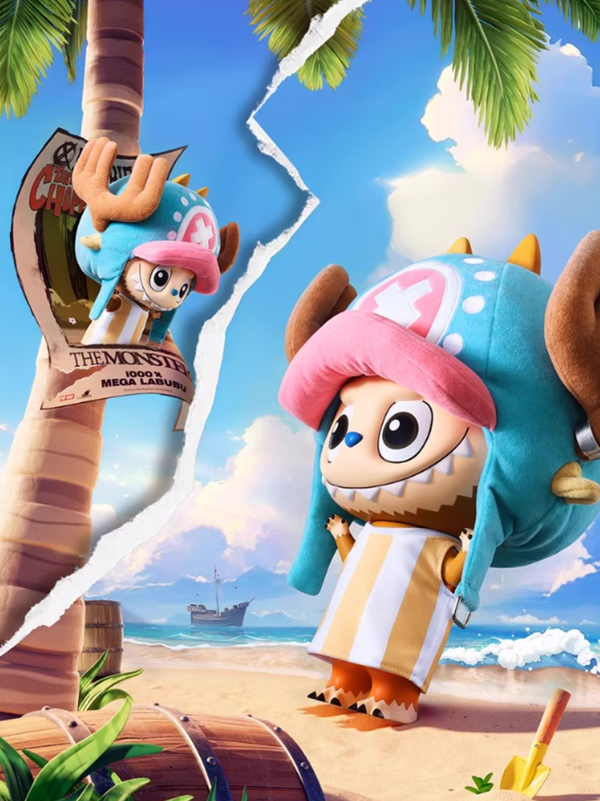 POPMART MEGA Collection – LABUBU × Tony Tony Chopper 400% Designer Figure