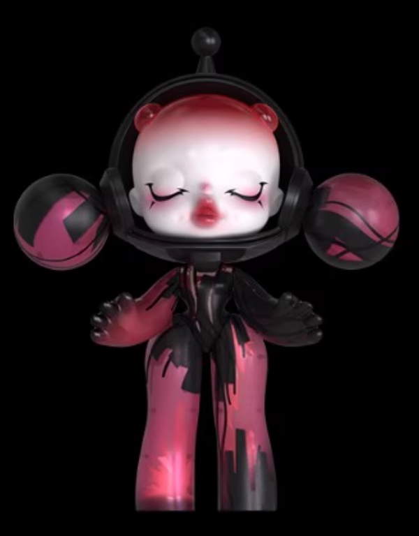 POPMART α Collection – SKULLPANDA “Red Crystal” 400%/1000%Art Toy Figure