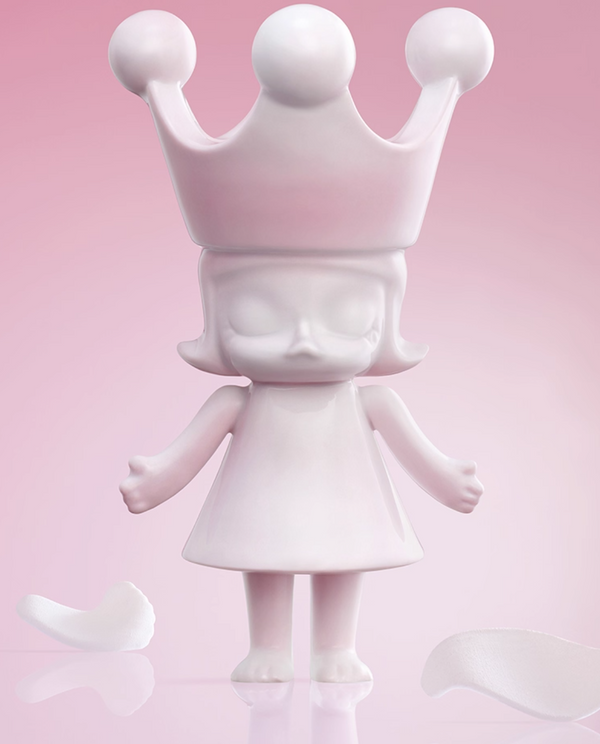 POPMART MOLLY  “Smoky Rose” 100% Art Toy – Ceramic Edition