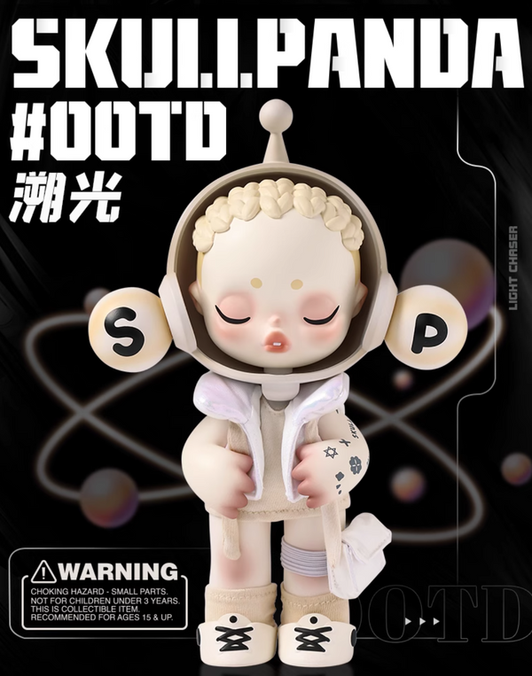 POPMART SKULLPANDA OOTD "Tracing Light" Series Art Toy