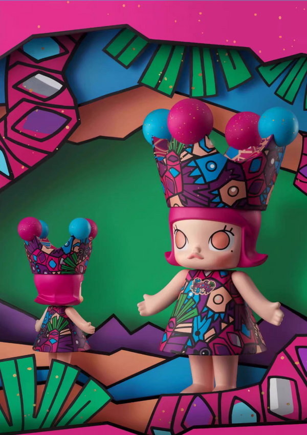 POPMART ROYAL MOLLY x Maron Year of the Dragon 1000% Designer Art Toy