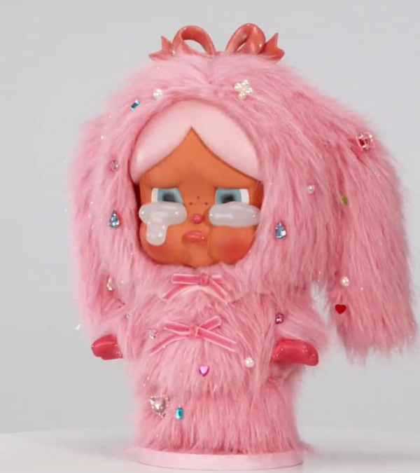 POPMART Collection – Crybaby “Tear Gem” 400% Flocked Designer Art Toy
