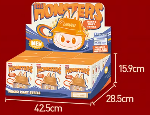 POPMART THE MONSTERS LABUBU – Wacky Mart Series Portable Cup Blind Box