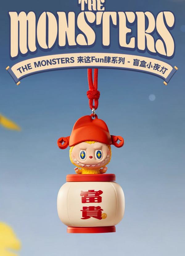 POPMART LABUBU THE MONSTERS Blind Box Silicone Night Light