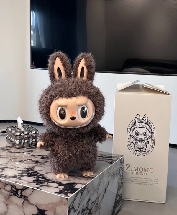 Christmas Gift POPMART ZIMOMO Vinyl & Plush LABUBU Figure 58cm — I FOUND U