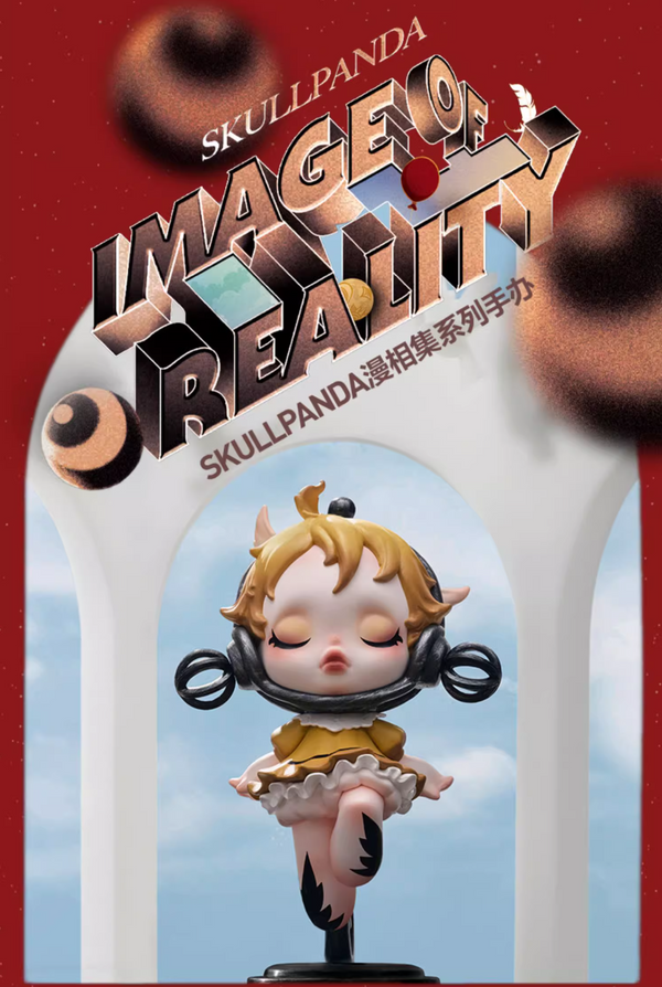 Christmas Gift POPMART SKULLPANDA "Imagine of Reality" Blind Box Figures