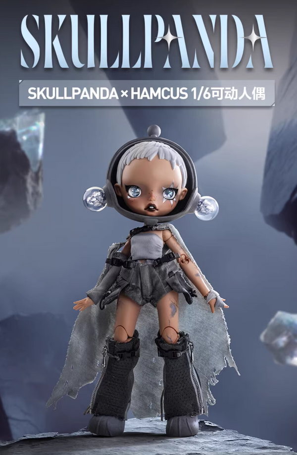 POPMART SKULLPANDA × HAMCUS 1/6 Action Figure Doll