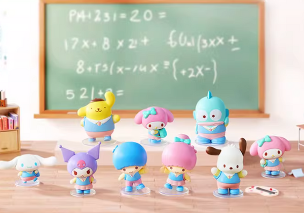 MINISO x Sanrio – Back to School Blind Box Figures