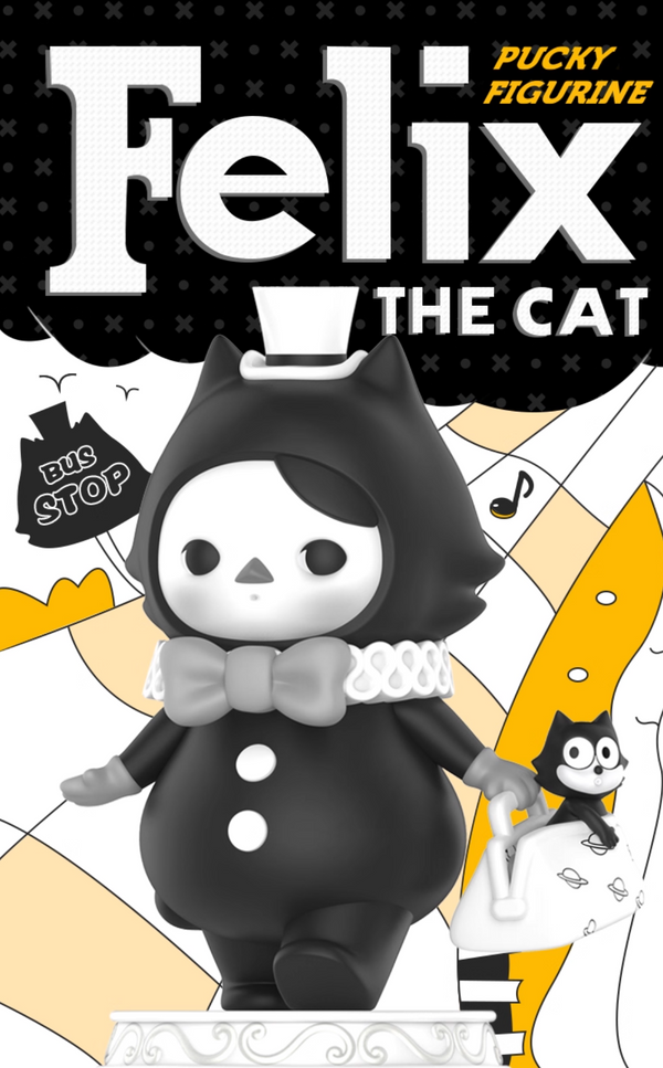 POP MART PUCKY × Felix the Cat Collaboration Figure