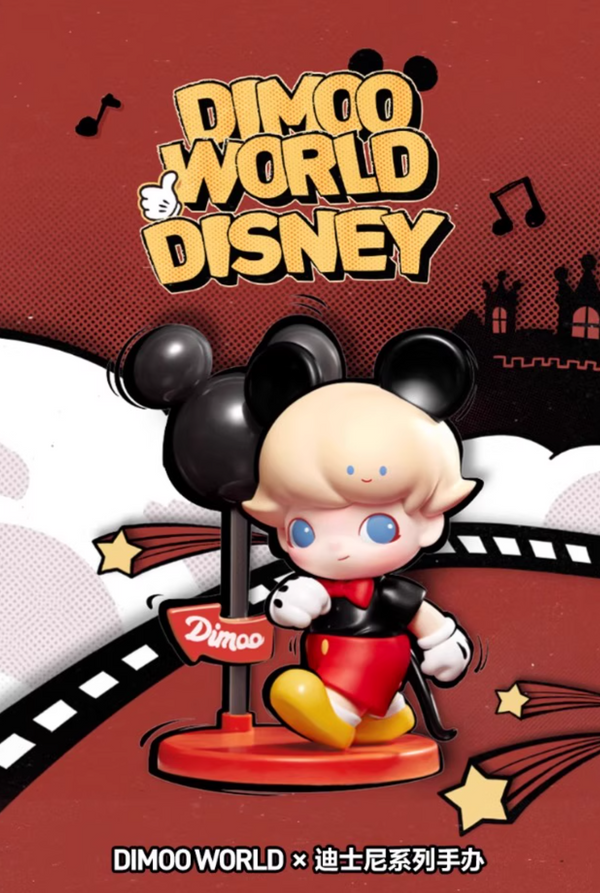 POP MART DIMOO World × Disney Collab Blind Box Series