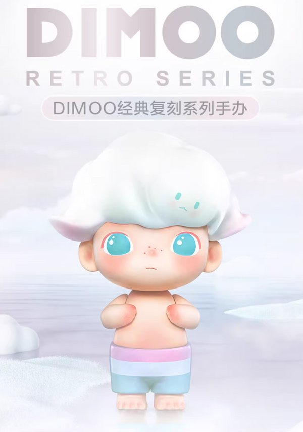 POPMART DIMOO Retro Series Blind Box Figure – Collectible Art Toy