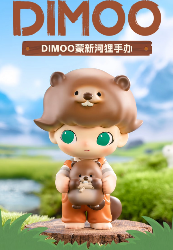 POPMART DIMOO Mongolian Beaver Figure – Trendy Collectible Art Toy