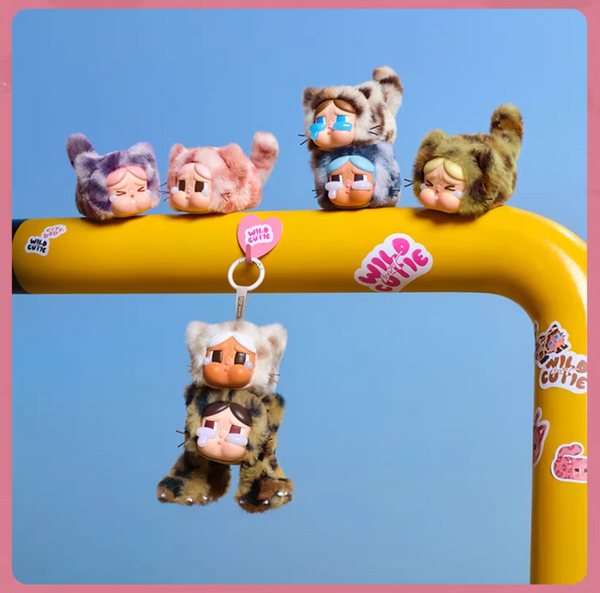 Christmas Gift POPMART CRYBABY “Wild But Cutie” Series Blind Box
