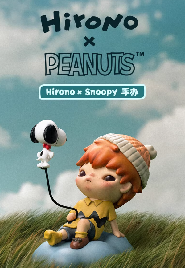 POPMART Hirono × Snoopy Figure Set