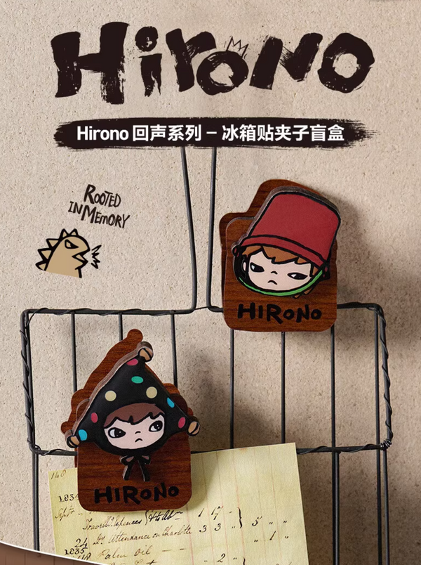 POPMART Hirono Echo Series Fridge Magnet Clip