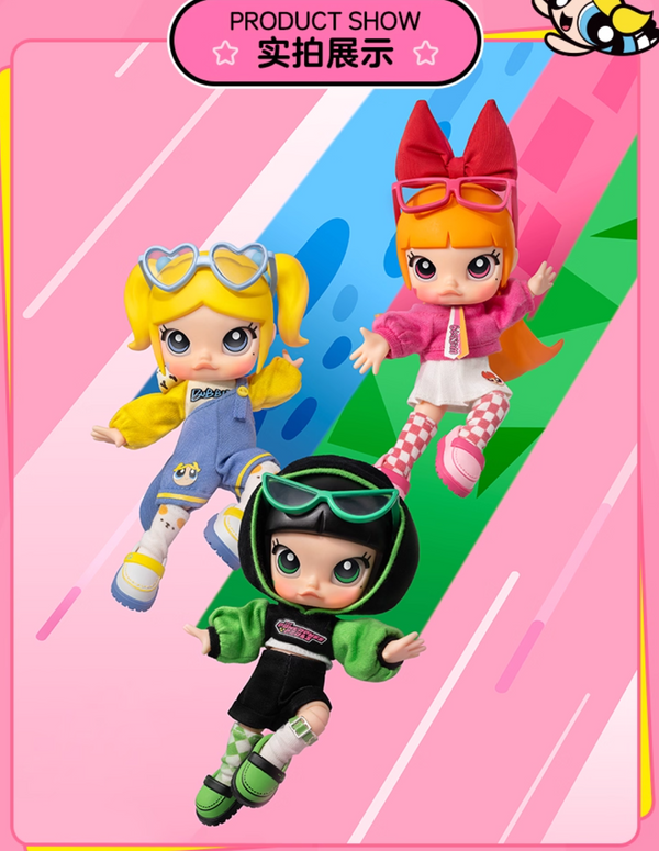 POPMART × The Powerpuff Girls MOLLY Action Figure Blind Box Series