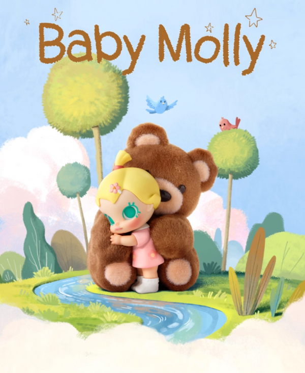 POPMART Baby Molly A Huggable Discovery Series Blind Box