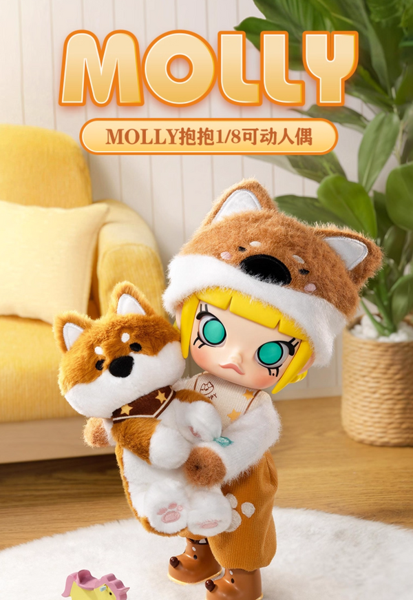 POPMART MOLLY Hug 1/8 Action Figure