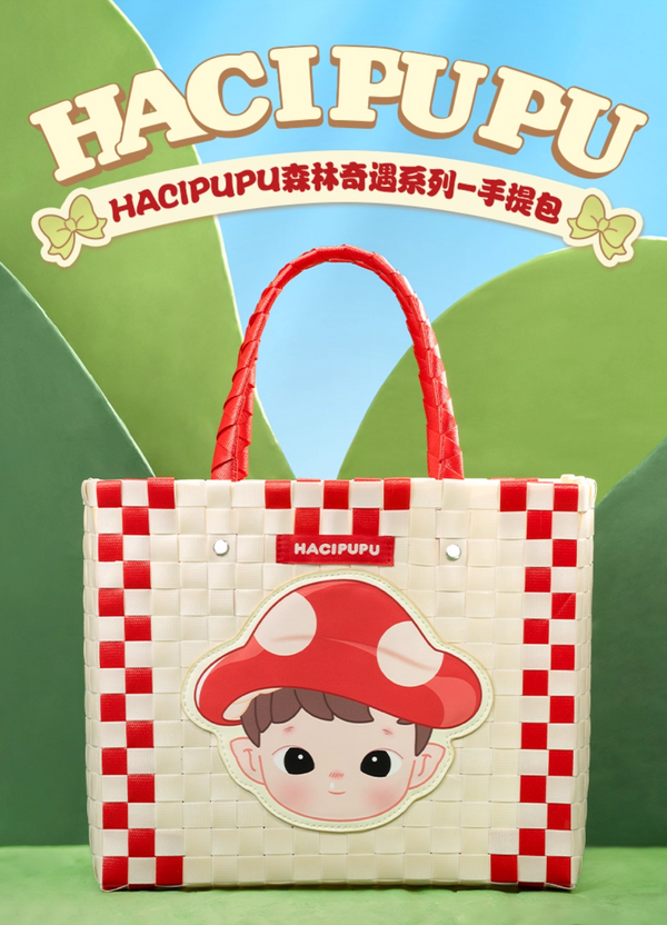 POP MART HACIPUPU Adventures in the Woods Tote Bag