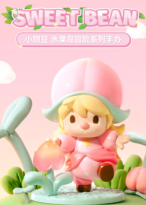 POP MART Sweet Bean – “Fruit World Adventure” Blind Box Series