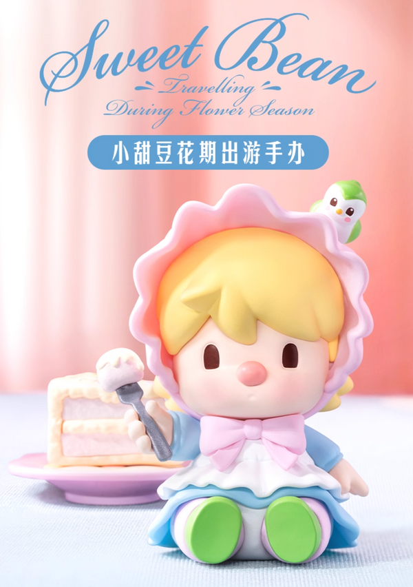 POP MART Sweet Bean – Travelling During Flower Season Figure
