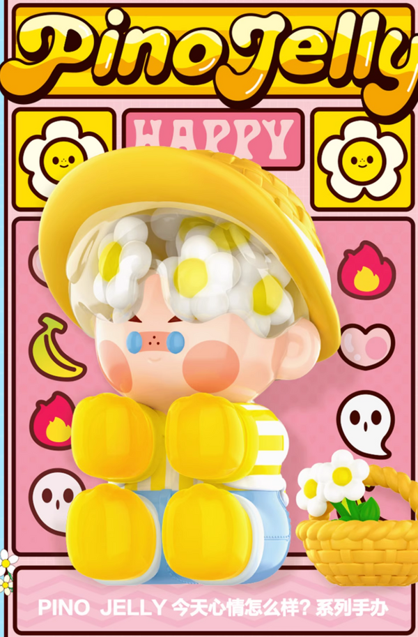 POPMART PINO JELLY how are you feeling today Series Blind Box