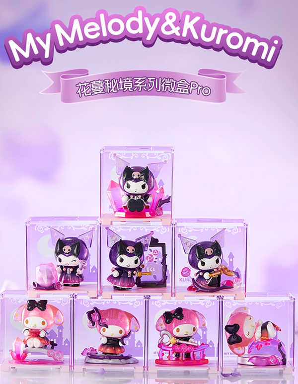 My Melody & Kuromi Floral Secret Garden Micro Box Pro Series
