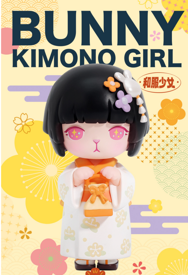🎐 POPMART BUNNY Kimono Girl Figure