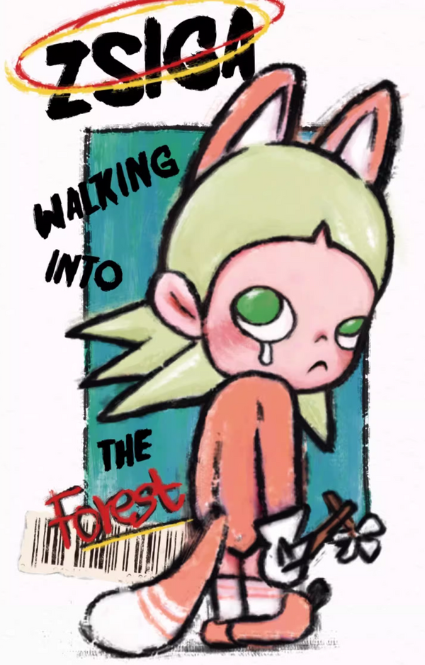 🌲 POPMART Zsiga Walking into the Forest Blind Box Series