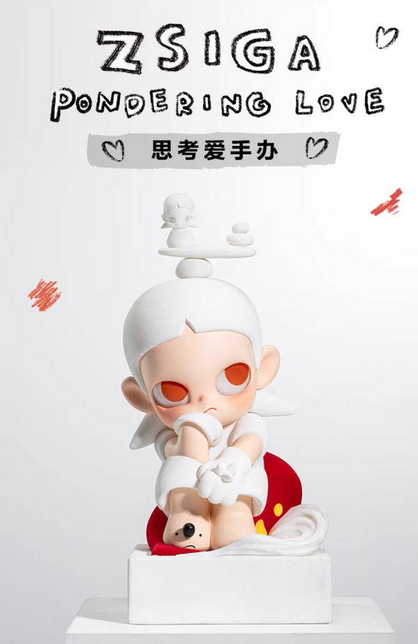 💖 POPMART Zsiga Pondering Love Figure