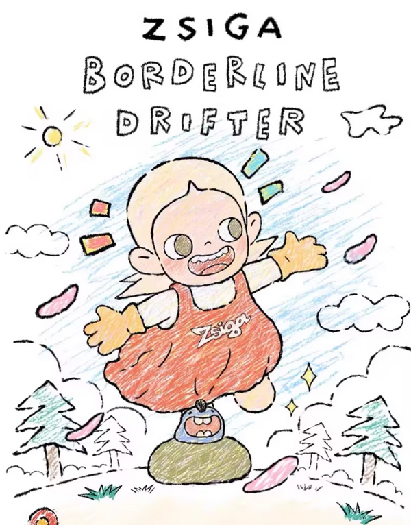 POPMART Zsiga Borderline Drifter Series Blind Box Figure