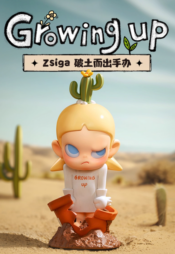 POPMART Zsiga Growing Up Figure