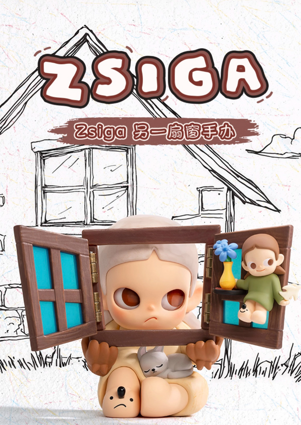 POPMART Zsiga Another Window Figure