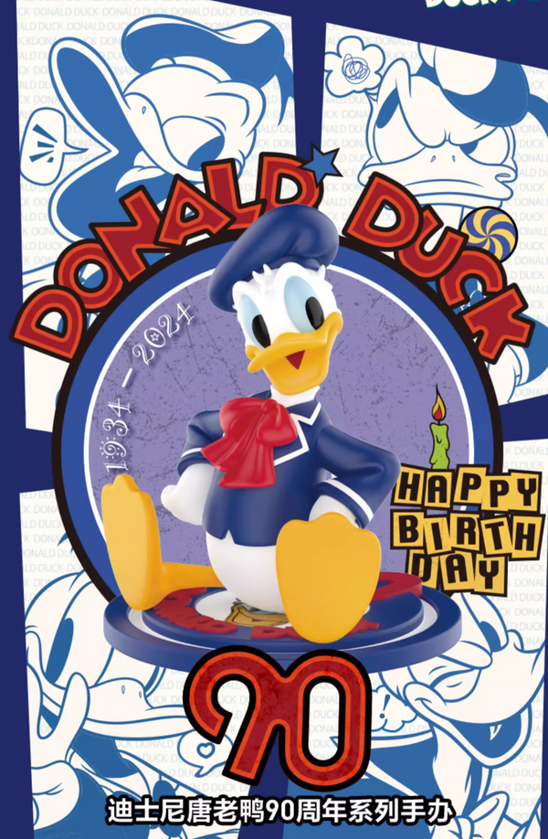 POPMART Disney Donald Duck 90th Anniversary Series Blind Box Figures