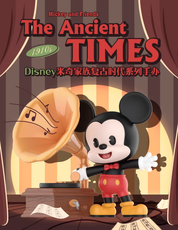 POPMART Disney Mickey Family The Anicent Times Blind Box Figures
