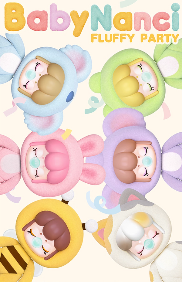 MINISO × BabyNanci "Furry Party" Blind Box Figurine