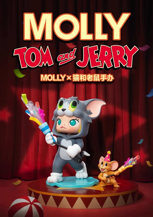 POPMART MOLLY × Tom & Jerry  Figure