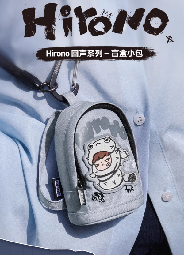 POPMART Hirono "Echo Series" Mini Backpack Blind Box Charm