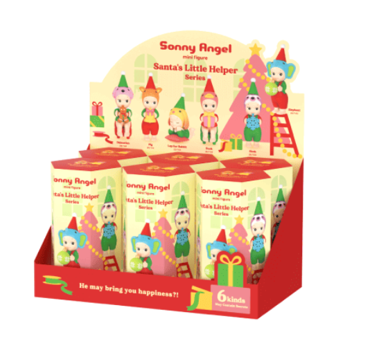 Celebrate Christmas with the Sonny Angel Santa’s Little Helper Blind Box. Cute holiday mini figures, festive designs, and perfect gifts for collectors.