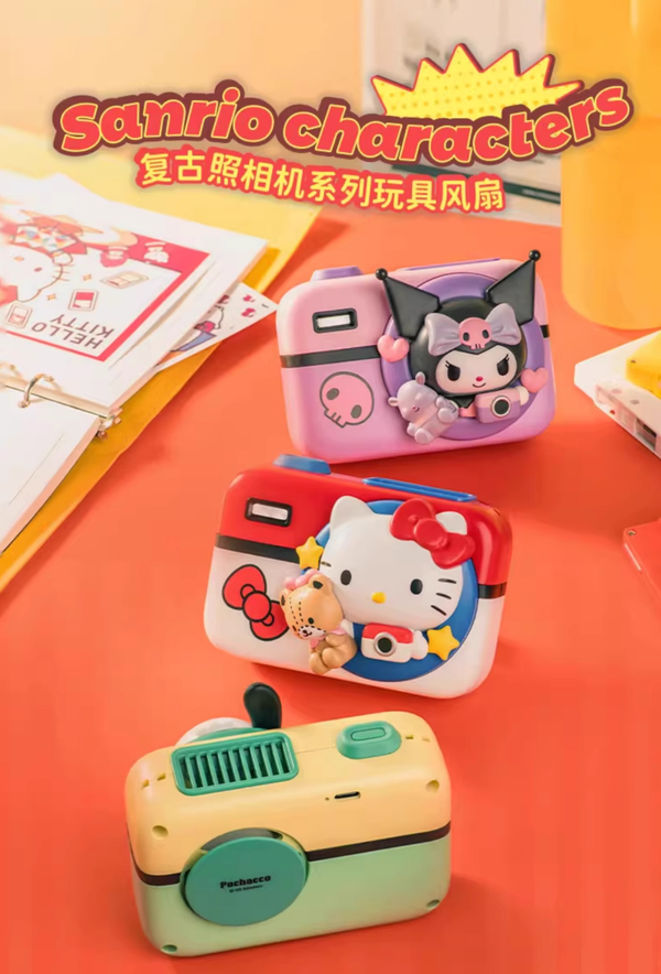 Sanrio Hello Kitty Retro Camera Series Toy Fan Blind Box