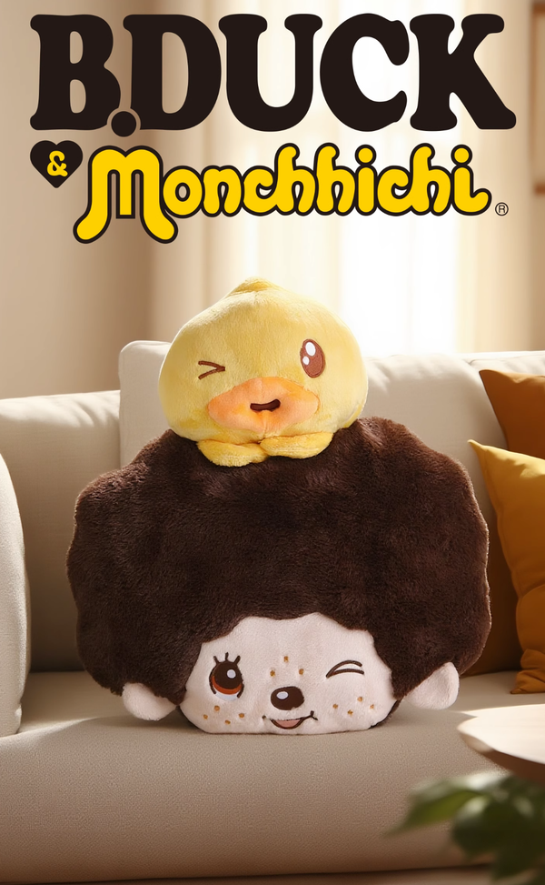 B.Duck Official x Monchhichi Plush Toy