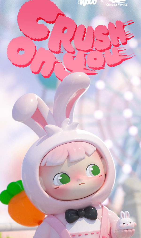 B.Duck Official Hiddenwooo Cimmy 150% "Crush on You" Series Blind Box