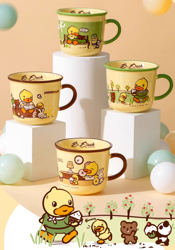 B.Duck Official Little Yellow Duck Ceramic Mug
