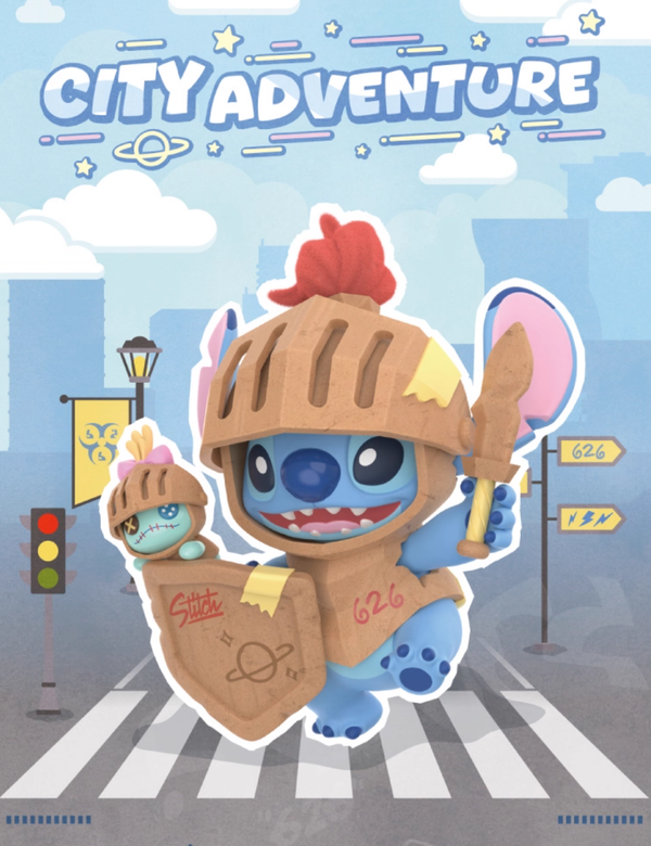 TOPTOY × Disney Stitch City Adventure Blind Box Figures