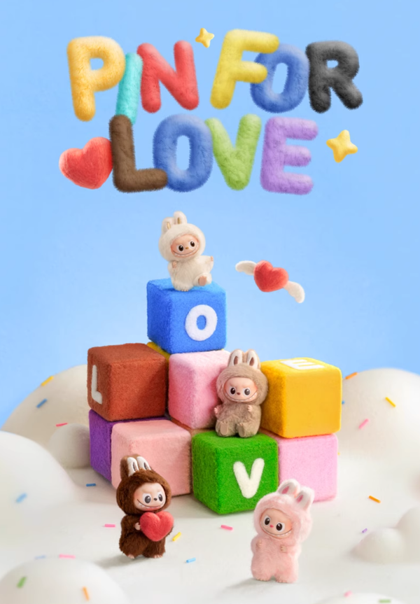 Christmas Gift POPMART | LABUBU Pin for Love Series Vol.4 Blind Box
