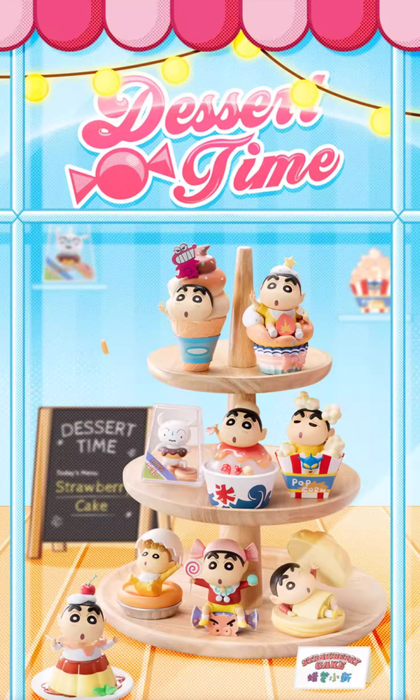 🍩 52TOYS | Crayon Shin-chan “Dessert Time” Blind Box Figures 🍩