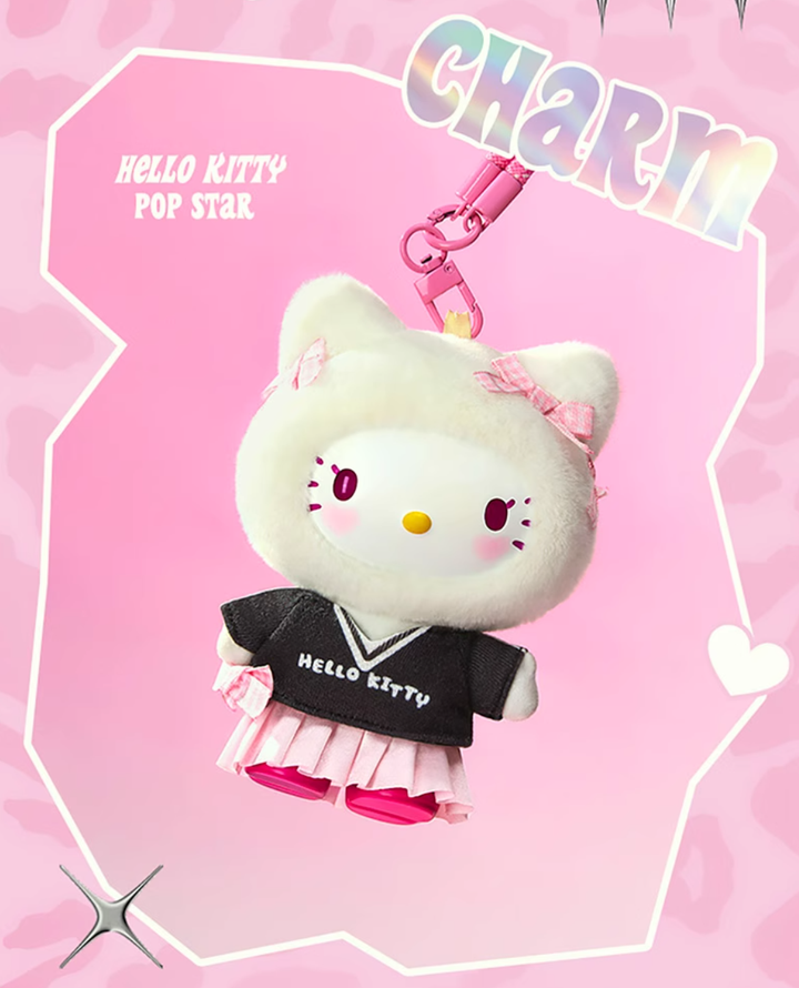 MINISO Sanrio Hellokitty Pop Star Series Plush & PVC Blind Box